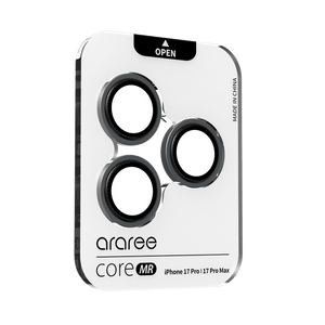Araraee Camera Lense Ring Protection For iPhone 17 Pro & 17 Pro Max -Clear