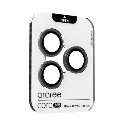 Araraee Camera Lense Ring Protection For iPhone 17 Pro & 17 Pro Max -Clear