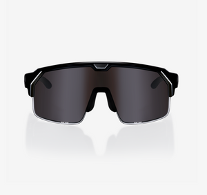 نظارات شمسية Chamelo Music Shield Slider HVL (عدسات دخانية - إطار أسود غير لامع)
