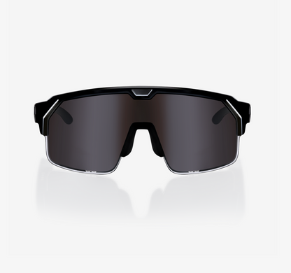نظارات شمسية Chamelo Music Shield Slider HVL (عدسات دخانية - إطار أسود غير لامع)