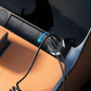LZEL PulseCharge Pro3 Dual Port Car Charger with Built-in Cable – Black