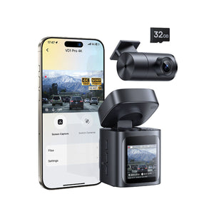 Baseus PrimeTrip VD1 Pro Dash Cam 4K Super Capacity - Cosmic Black