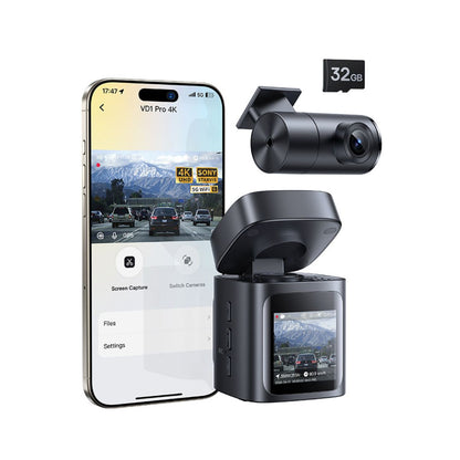 Baseus PrimeTrip VD1 Pro Dash Cam 4K Super Capacity - Cosmic Black