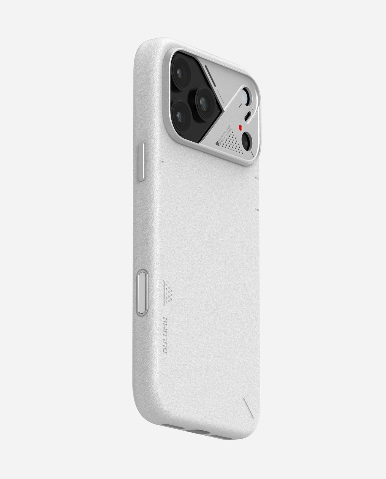 AULUMU A17 Vegan Leather Case for iPhone 17 Pro Max - White