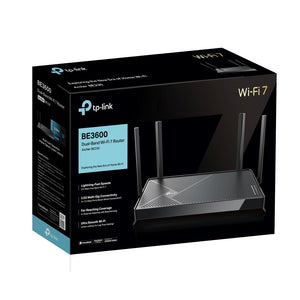 TP-Link BE3600 Dual-Band Wi-Fi 7 Router with 2.5G WAN