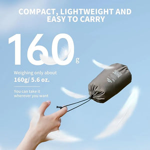 Naturehike 2-in-1 Sponge Pillow - Brown