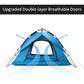 Naturehike automatic tent for 3-4 people - Blue