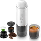 iCafilas 2-in-1 Portable Espresso Maker with Heating - White