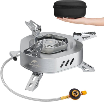 Naturehike High Power Folding Gas Stove - Silver