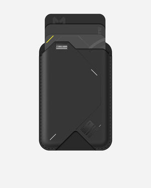 AULUMU G02 Magnetic Flip Wallet & Stand - Black
