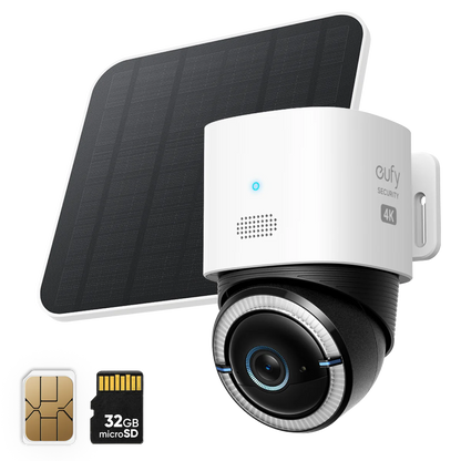 Eufy 4G LTE S330 4K Cam -White