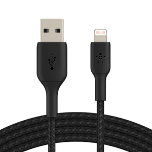 Belkin BoostCharge Lightning to USB-A Cable 1m Black