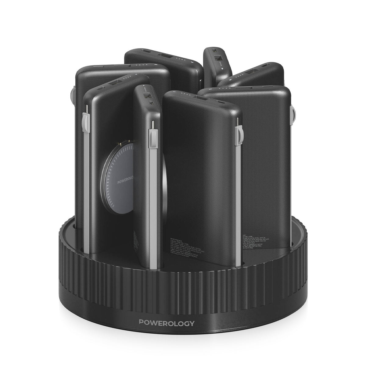 Powerology *8 10000mAh Powerbank Terminal - Black