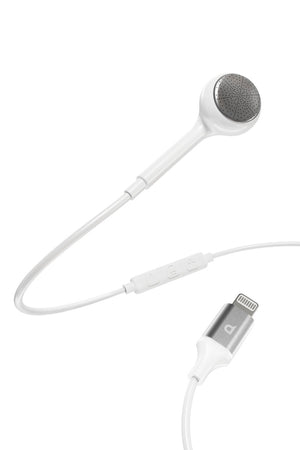 Powerology Mono Earphone Lightning Connector - White