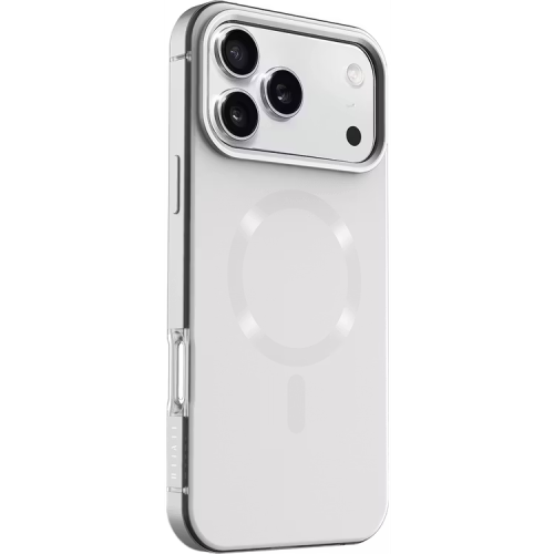 Levelo Opulis MagSafe Frosted Case for iPhone 17 Pro -Silverstone