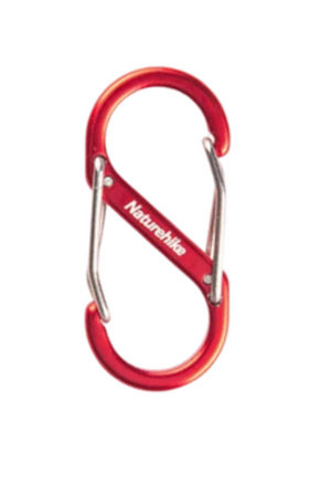 Naturehike S Type Aluminium Alloy Hook 1PC (Large) - Red