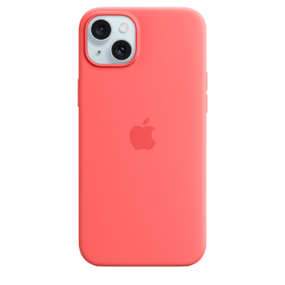 Apple iPhone 15 Plus Silicone Case with MagSafe - Guava