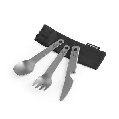 Naturehike titanium knife, fork and Spoon set - Titanium
