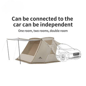 Naturehike Outdoor Car Side Tent Khaki