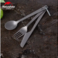 Naturehike TZD11 Cutlery Set - Titanium