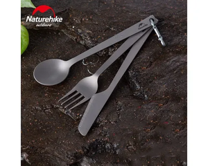 Naturehike TZD11 Cutlery Set - Titanium