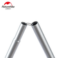 Naturehike 4 Section 2.4 Meters Iron Canopy Poles (2pcs) - Silver Grey