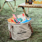 Naturehike foldable round bucket 20L - Light Brown