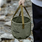Naturehike foldable round bucket 20L - Army Green