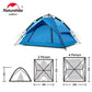 Naturehike automatic tent for 3-4 people - Blue