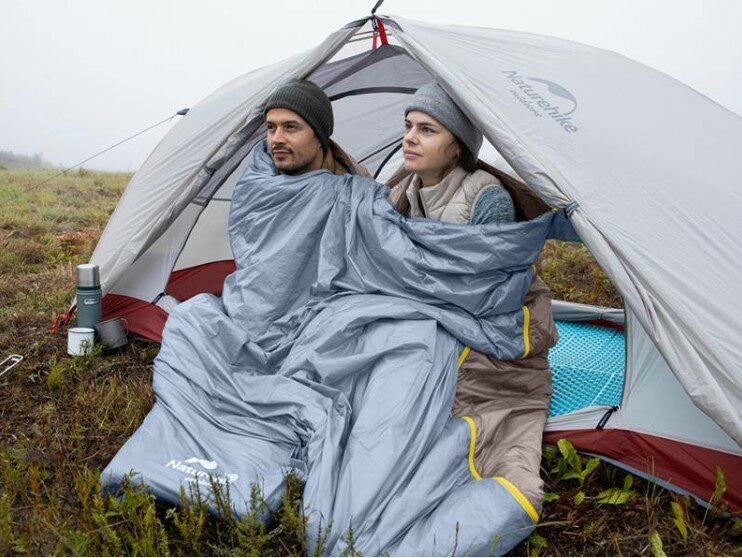 Naturehike 2021 New LW180 Mini Sleeping Bag Shadow XL - Blue
