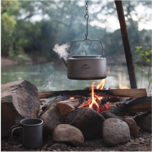 Campfire Bushcraft Teapot Summer Savings Clearance! 800mL Portable