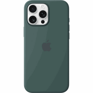 Apple iPhone 16 Pro Silicone Case with MagSafe - Lake Green