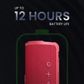 HiFuture Ripple Waterproof Bluetooth Speaker-Red