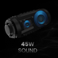 HiFuture Gravity Waterproof Bluetooth Speaker - Black