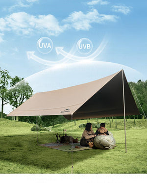 Naturehike Cloud Skies Awning Canopy - Gold Octagon-L (680*575)