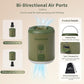 Naturehike Wind Mini Outdoor Multifunctional Inflatable Pump - Army green