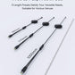 Baseus Bright Mirror Series One-for-two Fast Charging Data Cable Type-C to C+C 100W 1m Cluster Black