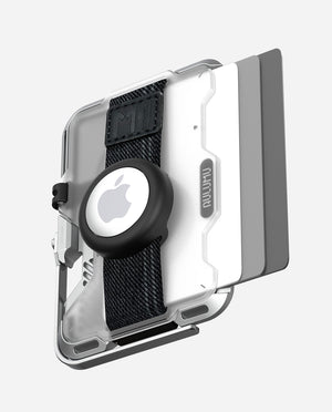 AULUMU G03 Multi-Tool Magnetic Metal Wallet Frosted Cover - Translucent White