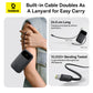 Baseus EnerFill FC31 Qpow 3 Digital Display Power Bank with USB-C+Lightning Cables 20000mAh 45W Cosmic Black