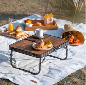 Naturehike MDF outdoor folding table (Small) - retro Color