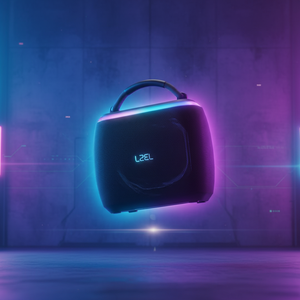 LZEL Aquilasonus Pulse Ultimate Waterproof Portable Bluetooth Speaker – Black