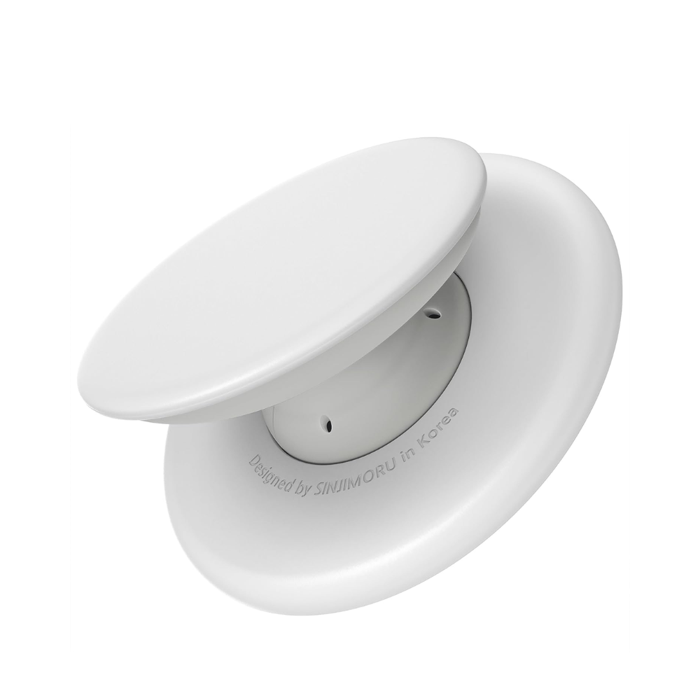 Sinjimoru M-Tap Tok Phone Grip Magnetic Silicone - White