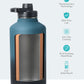 Buzio Trio Series Water Bottle with 3 Lids and Sleev 1.9L - Indigo Crush