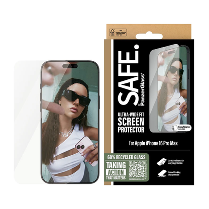 SAFE. by PanzerGlass Screen Protector iPhone '24 6.9" Pro | Ultra-Wide Fit
