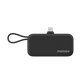 Momax 1-Power Mini 5000mAh حزمة بطارية بموصل USB-C قابل للطي مدمج (أسود)