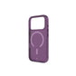 Smartix Ultraguard Magnetic Transparent Dark Cherry Case for iPhone 18 Pro