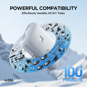 بطارية Litheli U20 Ultra 4Ah المزدوجة بتقنية IPS