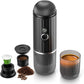iCafilas 2-in-1 Portable Espresso Maker with Heating - Black
