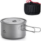 Naturehike TDG02 outdoor Ti pot (1300ML) - Ti Color