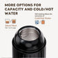 iCafilas 2-in-1 Portable Espresso Maker with Heating - Black